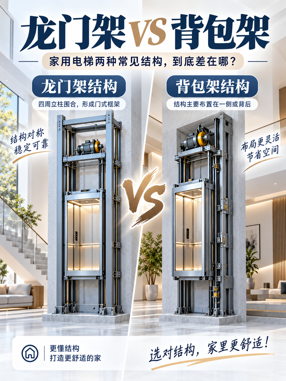 临高龙门架 VS 背包架，到底有什么区别？